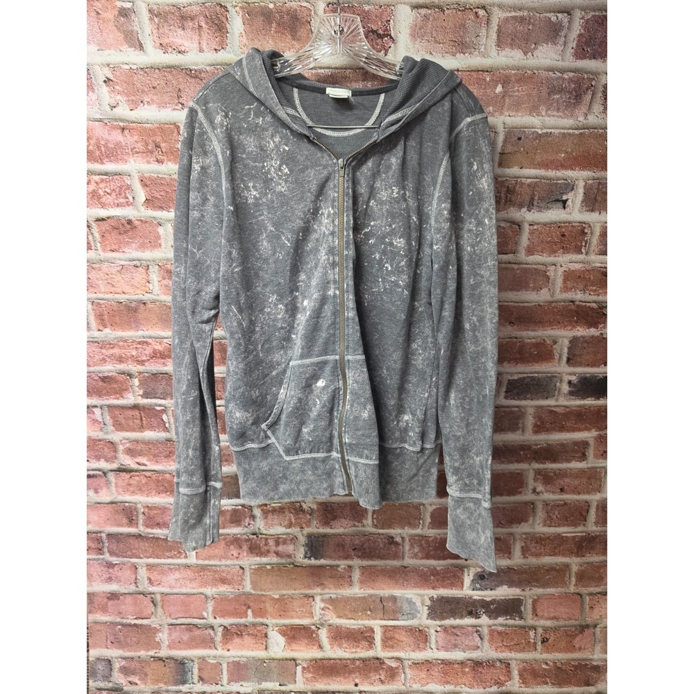 Women's MAURICES Acid‎ Wash Zip-Up Hoodie Size XXL